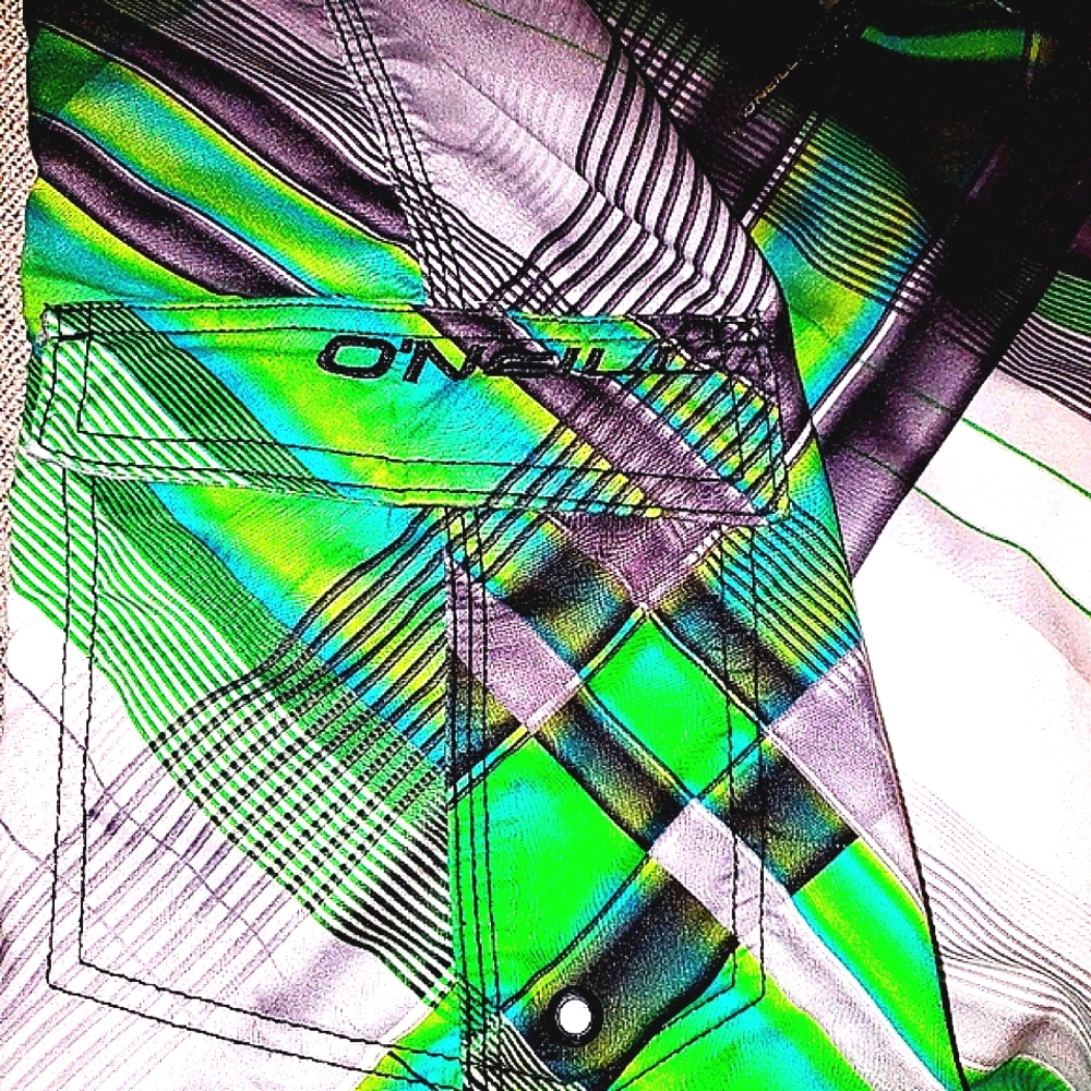O'Neill Board/Surf/SWIM Trunks/Shorts XL - Baked Green
